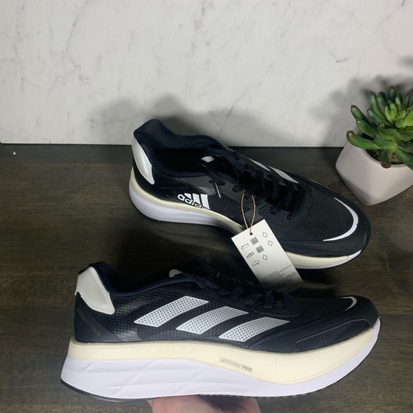 adidas Adizero Boston 10 W Black - Picture 9 of 10